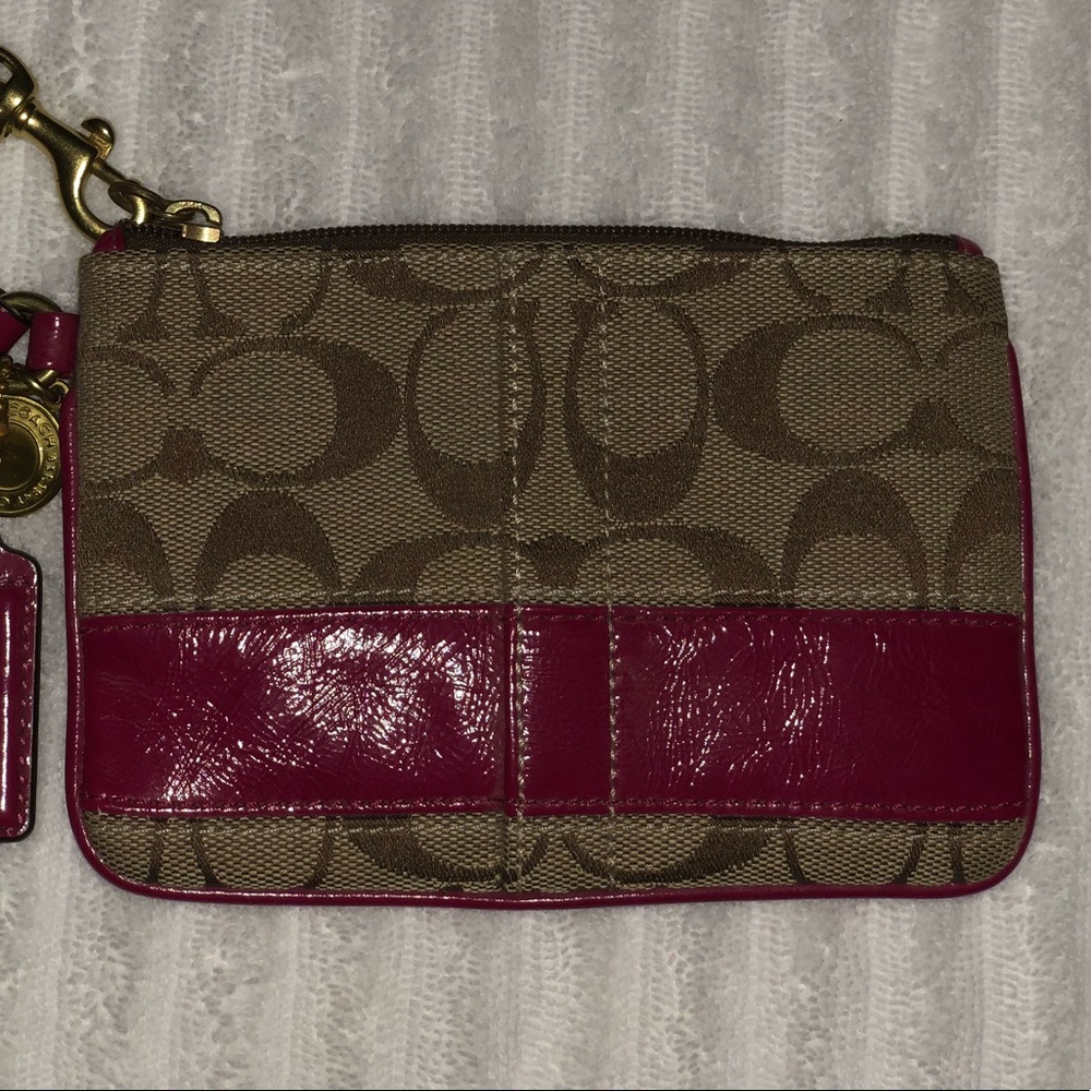 Coach wristlet